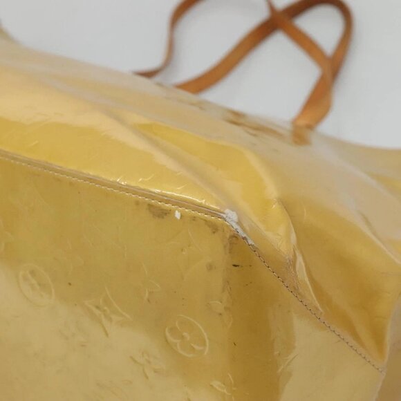 LOUIS VUITTON Monogram Vernis Reade GM Tote Bag Beige M91140 LV Auth 131138 - Picture 5 of 16